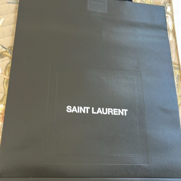 Saint Laurent Black And White Gift Bags - Picture 13 of 13